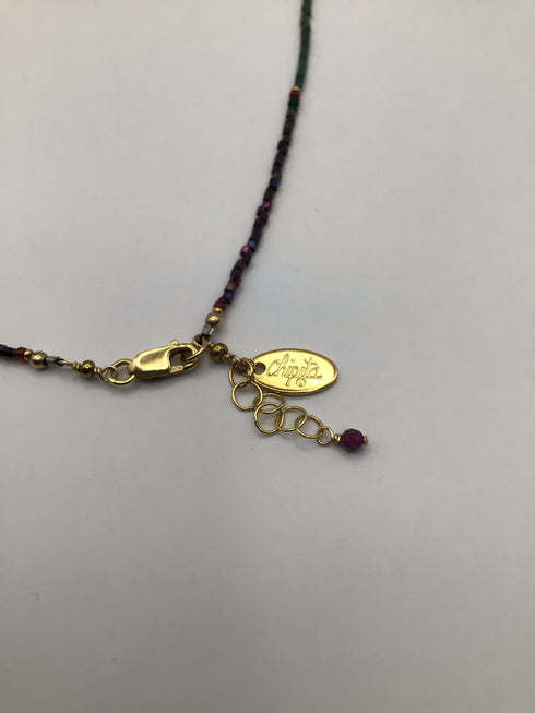 Chipita Emerald Ruby Necklace